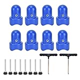 Trampolin-Gehäusestangenkappe mit Schrauben-Daumen-T-Haken-Feder-Zugwerkzeug-Zubehör