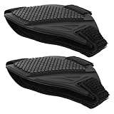 Parliky 2 Stück Motorrad Schalthebel Schuhschutz Gummi Halbschuh Überzieher Rutschfest Schutz für Motorradstiefel zum Gangwechsel