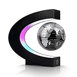 Dracarys ABS-Schwarz schwebender Globus, premium Qualität, ideal für Dekoration und Lernen, 8,5cm