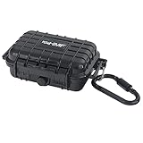 HMF ODK500 Outdoor-Koffer klein, wasserdichte Box für Boot und Freizeit | 14,5 x 10 x 5,3 cm