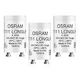 Osram,Longlife für 4-80 W Leuchtstoffröhre Starter ST111 3er Pack