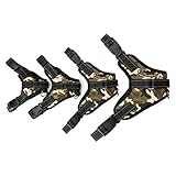 BESPORTBLE Sattel Stil Oxford Hundegeschirr für Große und Mittlere Camouflage Strapazierfähig Anzulegen Komfortable Beim Spazierengehen