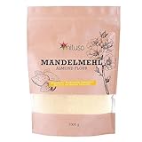 mituso Mandelmehl, naturbelassen, blanchiert, Premium Qualität, 1 kg