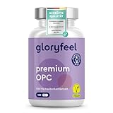 Premium OPC Traubenkernextrakt - 1050mg Extrakt pro Tag - Höchster OPC Gehalt nach HPLC - Aus Original französischen Weintrauben - Vegan, laborgeprüft, ohne Zusätze in Deutschland hergestellt