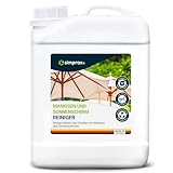 Simprax® Markisenreiniger I nachhaltiger Schimmelentferner, Sonnenschirm Reiniger l Gegen Stockflecken, Grünbelag, Vogelkot oder Ölflecken, Markisenstoff reinigen