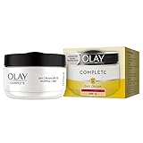 Olay/Olaz Complete 3 in 1 Tagescreme mit SPF15 für normale und trockene Haut, 50 ml