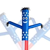 VEVOR Aufblasbarer Schlauchmann, 6,8 m hoch, Wacky Waving Dancing Tube Guy, Wind Flying Arm Flailing Air Puppet, 45,7 cm für Außenwerbung, Geschäftsladen, Erhöhung der Sichtbarkeit (Gebläse nicht im