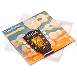 Schallplatten Hüllen | 50 Stück Vinyl Schutzhüllen | Extra Dicke Außenhüllen für 12' | Plattenhüllen transparent | Optimaler Schutz | LP Hüllen | LP Schutzhüllen | Antistatisch Vinyl Sleeves