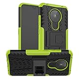 betterfon | handyhülle Nokia 5.3 Hülle - Handytasche schutzhülle silikon case für Nokia 5.3 Grün