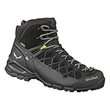 SALEWA, Alp Trainer Mid Gore-Tex Herrenwanderstiefel, Schwarz, 42