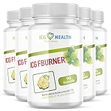 ICG Health Nutrition FBURNER | F Burn mit Garcinia Cambogia Extrakt | 90 Kapseln pro Dose 5x