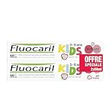 Fluocaril Kids Zahnpasta Bi-Fluoré 3-6 Jahre, 2 x 50 ml – Erdbeergel