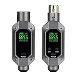 Vereinfachen Sie Ihre Audio-Setup-Wireless-XLR-Sender-Empfänger-Paar, speziell für dynamische Mikrofone entwickelt