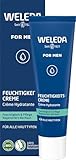 WELEDA Bio FOR MEN Feuchtigkeitscreme – frische Naturkosmetik Männer Gesichtscreme Hautpflege für trockene & empfindliche Haut. Schnell einziehende Herren Gesichtspflege mit Jojobaöl & Sesamöl (30ml)