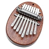 PartyKindom Mini Kalimba Daumenklavier Tasten Holz Finger Piano Tragbares Musikinstrument Ergonomisch Kompakt Für Anfänger und Musikliebhaber
