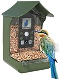 VisorTech Vogelhaus Kamera: Vogelhäuschen & Futterstelle, Full-HD-Kamera, PIR-Sensor, Nachtsicht (Vogelfutterhaus mit Kamera, Futterhaus mit Kamera, Vogelbeobachtung)