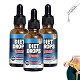 Vitaburn Tropfen Für Wellness & Stoffwechselunterstützung, 60ml/Pcs Abnehmtropfen, Natürliche Inhaltsstoffe, Vitaburn Abnehmtropfen, Für Männer & Frauen (3pcs)