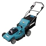 Makita DLM538Z Akku-Rasenmäher 2x18V (ohne Akku, ohne Ladegerät), Petrol
