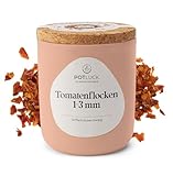 POTLUCK I Tomatenflocken 1-3mm I Gewürzzubereitung im Keramiktopf I 65 g I Vegan, glutenfrei und mit natürlichen Inhaltsstoffen