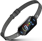 ILESTDG Premium Pro Petbarksafe Hundehalsband Antibellhalsband Für Hunde Erziehungshilfen Für Aller Größen