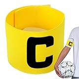 Fitness Captain Armband – Fußballmannschaft Kapitänsarmband | Fußball Fitness Captain Armband | Fußball Fitness Kapitän Armband Fußball Training Sektionale Gruppierung Ärmelabzeichen für Fußball,