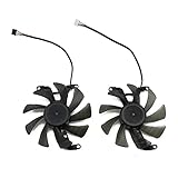 RAKSTORE FY09015M12LPA Grafikkarten Lüfter Kompatibel mit Palit RTX 3050 3060 3060Ti Dual Leiser Kühler Lüfter Ersatzlüfter