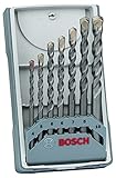 Bosch CYL-3 Betonbohrer Set (Für Beton, Ø 4/5/6/6/7/8/10 mm, Zubehör Schlagbohrmaschine), 7-teiliges