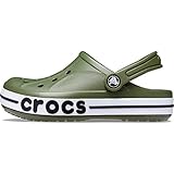 Crocs Bajaband Clog K Slipper Unisex Kinder, Army green, 29/30 EU