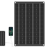 Solarpanel für Camping, tragbare Solarpanele für Camping, kleines Aufladen, kompakte Solarpanele für Camping, Handy, Tablet und kleines Gerät, Ladepanel