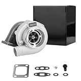 WUYDKEL Auto Turbolader Für GT30 GTX3071R GT3071R GT3037 GT3076 T3.82 A/R Turbo/Turbolader Kompressor Bis Zu 500 HP Turbo Ladegerät Turbolader Für 4/6 Zyl 2,5 L-3,0 L