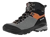 AKU Wanderschuhe Adapta SD GTX wasserdichte und stabile Herren Trekkingschuhe mit Wildleder Obermaterial und griffiger Laufsohle Grey/Orange EU 48