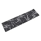 HOLIDYOYO Selbstklebendes Griptape für Skateboard Frosted Design und Kratzfest mit Entfernbaren Aufklebern für Longboard Dekoration