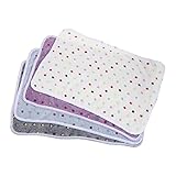 BESTonZON 4Stücke Haustierdecke für Katzen Atmungsaktive und Schlafmatten Vielseitig Einsetzbar für Hundebetten Sofas und Autos