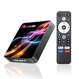 GREVA 8K Android 14.0 TV Box 2026, 3D HD Android Box 4GB RAM 32GB ROM RK3528 Chipsatz Unterstützung 2.4GHz/5.0GHz Dual WiFi6 HDR10 BT5.0 Ethernet LAN Internet TV Box Bluetooth Smart Media-Streaming