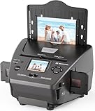 DigitPro Film- und Foto-Scanner mit 2,4-Zoll-LCD-Bildschirm, konvertiert 35 mm/135 Dias und Negativ-Film, Foto, Visitenkarte in 22 MP Digitale Bilder, Scanner-Photo-Slides-Negative-Digital