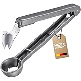 Westmark Pflaumenentsteiner Steinex Black Edition – Entkerner für Pflaumen & Zwetschgen – Handliche Einmachhilfe – Anthrazit