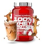 Scitec Nutrition 100% Whey Protein Professional - Angereichert mit zusätzlichen Aminosäuren und Verdauungsenzymen - Glutenfrei - Palmölfrei, 920 g, Eis Kaffee