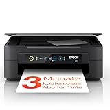 Epson Expression Home XP 2205 3-in-1 Inkjet Multifunction Colour Printer, DIN A4, Scanner, Copier, WiFi, Single Cartridges, Amazon Dash Replenishment Enabled, Black