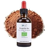 Sala Propolis Lösung 10% Extrakt alkoholfrei BIO - für Kinder & Tiere geeignet - 50 ml Pipette