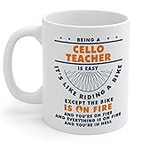 Tasse mit buntem Cello-Zitat für Frauen, Geschenke für Männer, einzigartige Geschenke, Keramiktasse, 325 ml