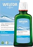 WELEDA Bio 2in1 Erfrischende Reinigung, Naturkosmetik Gesichtswasser und Make-up Entferner zur porentiefen Reinigung und Pflege von Gesicht, Haut und Hals (1 x 100 ml)