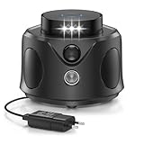 HOPPE'S Marderschreck, Marderschreck mit Stecker, Repellente Indoor Martore, 360° Ultraschall Mäuseabwehr, Effektiv Mäuse vertreiben für Dachboden, Haus, Garten, Garage