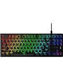 HyperX Alloy Origins Core - Tenkeyless Mechanical Gaming Keyboard, Compact, TKL, RGB LED Backlit, Red Switch (Linear), English (US)