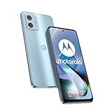 Moto G54 5G (Display 6,5 Zoll FHD+ 120Hz, 50+2MP, 5000mAh Aufladen 15W, 12/256GB, Dual-SIM, IP52, NFC, Android 13), Glacier Blue