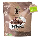 Kakaobohnen Roh Bio - 1.5 Kg. Rohe Kakaobohnen Ungeröstet zum Essen aus Peru. Raw Cacao Beans Kakao Bohne Ganze Sorte Criollo. Bbiologischer Anbau.