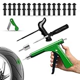 GRAND PITSTOP 36 Pcs Tubeless Tire Gun Puncture Repair Kit with Mushroom Plug for Tyre Punctures and Flats on Cars, Motorcycles, ATV, Trucks & Tractors (15 Mushroom Plugs)