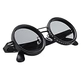 Dpofirs Intelligente Übersetzungsbrillen für Männer Frauen, Intelligente Audio-Sonnenbrillen, 52 Mm ND2-400 Objektiv, Mehr Als 100 Sprachen, Einstellbares Objektiv, Eingebautes