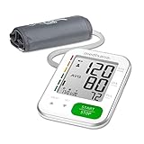 medisana BU 565 Blutdruckmessgerät für den Oberarm, Präzise Blutdruck und Pulsmessung, Speicherfunktion, Großes Display für leichtes Ablesen, Ampel-Skala, Arrhythmie Erkennung & Warnung
