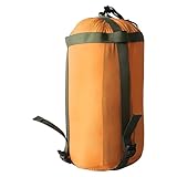 Kompressionssack, tragbarer Schlafsack, Stoffsäcke, leichter Rucksacksack, Nylon-Camping-Aufbewahrungstasche für Reisen, Camping, Wandern, Outdoor-Rucksackreisen