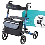 Helavo faltbarer Premium-Rollator - Leichtgewicht aus Aluminium - Maximale Mobilität in Wohnung und Draußen